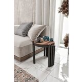 Hanah home stočić za dnevnu sobu lavia 4 - walnut walnut nesting table (4 pieces) | ePonuda.com
