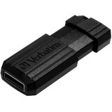  Memorija USB 64GB 2.0 PinStripe Verbatim 49065 crni blister | Shoptok.si