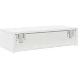 vidaXL Zidna polica s ladicama bijela 60x26,5x15 cm izrađeno drvo | shoptok.hr