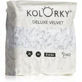 Deluxe Velvet Love Live Laugh jednokratne EKO pelene veličina M 5-8 Kg 21 kom