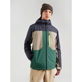 Quiksilver Športna jakna 'DAWSON' bež / marine / temno zelena | Shoptok.si