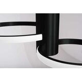 Toolight Kristalna stropna svjetiljka APP1401-CW Black | shoptok.hr