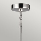 Quintiesse QN-HARPER5 - Luster na šipci HARPER 5xE14/60W/230V sjajni hrom/zadimljeno staklo | Eponuda.com