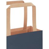  Papirnate vrećice 250 kom s ručkama plave 21x11x36 cm | shoptok.hr