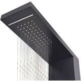 PANEL Sustav za Tuširanje Aluminijski Mat Crni | shoptok.hr