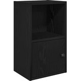  Regal za knjige crni hrasta 31x24x52 cm od konstruiranog drva | Eponuda.com