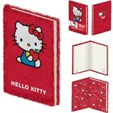 PYRAMID HELLO KITTY A5 PLUSH CASEBOUND beležnica