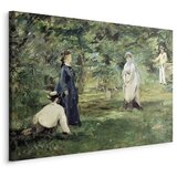  Slika - Edouard Manet – The Croquet Party in Paris 60x40 Na talijanskom platnu | shoptok.hr