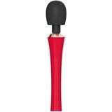  Snažni klitoralni masažer The King Wand, 29.5cm, Crveno-crni Cene