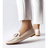 Gemre Beige loafers with buckle Poissonnier | Shoptok.si