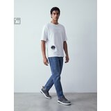 Sinsay Pamučna majica s printom | shoptok.hr