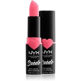 NYX Professional Makeup Suede Matte Lipstick matirajući ruž za usne nijansa 26 Life's Beach 3.5 g Cijene