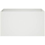  Vrtna saksija 2 kom. Bijela 100 x 50 x 50 cm Čelična vrata | shoptok.hr