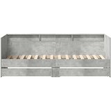  Dnevni krevet s ladicama Siva 90 x 200 cm Konstruirano drvo | shoptok.hr