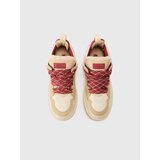 Ugg Gležnarji z vezalkami 'Lowmel' svetlo bež / kapučino / merlot | Shoptok.si