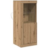  LED komoda Smeđa 41 x 37 x 100 cm Konstruirano drvo | Eponuda.ba