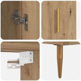  Visok predalnik 2 pcs Umetni hrast Konstruiran les, (5000217945) | Shoptok.si
