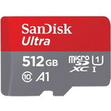 Sandisk Ultra microSDXC 512GB + SD Adapter 150MB/s A1 Class 10 UHS-I - SDSQUAC-512G-GN6MA | Shoptok.si