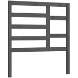  Uzglavlje za krevet sivo 81 x 4 x 104 cm od masivne borovine | shoptok.hr