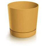  Saksija Tubo P 15 cm sa podmetačem - žuta 117U | Eponuda.com