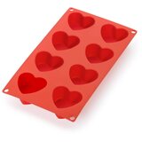 Lékué Silikonski kalup za pečenje 17,5x30 cm Heart – Cijene
