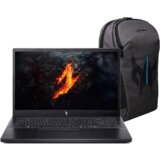 Acer laptop nitro ANV15-41 15.6 fhd IPS/R5-6600H/8GB/NVMe 512GB/RTX2050 4GB/GLAN/backlit + ranac Cene