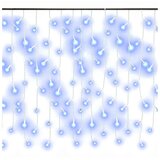  LED zavjesa sa sigama 10 m 400 LED plave 8 funkcija | Eponuda.com