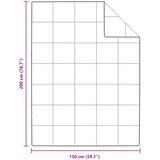  Zimska pokrivača s jastukom 2 kom. Bijela Perje 150 x 200 cm | Shoptok.si