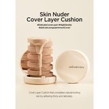 JUNG SAEM MOOL Skin Nuder Cover Layer Cushion vlažilni make-up v gobici + nadomestno polnilo odtenek Medium Deep 2x14 g | Shoptok.si
