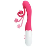 Vibrator & Snail Clitoris Stimulator Pink