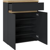 Mömax Komoda Pepe, Hrast/antracit | Shoptok.si