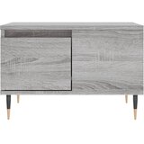  Stolić za kavu siva boja hrasta 55x55x36,5 cm konstruirano drvo | shoptok.hr