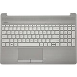  palmrest (c cover) sa tastaturom za laptop hp 250 255 256 G8 15S-DU 15-DW srebrni | ePonuda.com