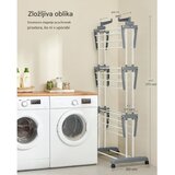 Songmics Sklopivi i pokretni višeslojni stalak za sušenje rublja (4-razine) | shoptok.hr
