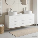  Set ormarića za kupaonicu 3 kom. Bijela 62,5 x 44,5 x 50 cm | shoptok.hr