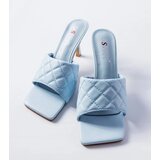 Gemre Blue quilted stiletto mules Penese Cijene