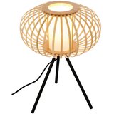 Lesnina XXXL Briloner 7759011 - Stona lampa 1xE27/10W/230V bambus | Eponuda.com