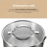 BE Living Lonec z ročajem in pokrovom Stainless Steel 20 cm nerjavno jeklo, (5000555255) | Shoptok.si