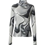 Weekday Pulover 'Chie' siva / črna / bela | Shoptok.si
