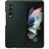 Samsung galaxy z FOLD4 leather cover graygreen | Shoptok.si