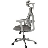 MID.YOU Pisarniški Stol Cassilis W, Siva | Shoptok.si
