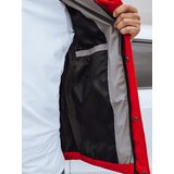 DStreet Zimowa pikowana kurtka męska czerwona | Shoptok.si