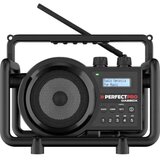 PerfectPro DABBOX radio za gradilište DAB+ (1012), ukw aux, Bluetooth, DAB+, ukw otporan na udarce crna | Eponuda.ba