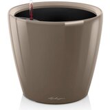 LECHUZA Okrasni lonec Classico Premium 28 LS - Rjava visoki sijaj | Shoptok.si