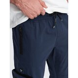 Ombre Men's JOGGER pants with zippered cargo pockets - navy blue | Eponuda.ba