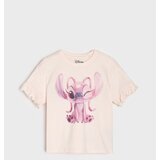 Sinsay Pamučna majica s printom Lilo & Stitch | shoptok.hr