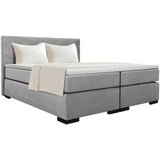 MID.YOU POSTELJA BOXSPRING x , leseni material siva | Shoptok.si