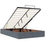  Okvir za krevet s madracima tamnosivi 120x190 cm baršunasti | Eponuda.com