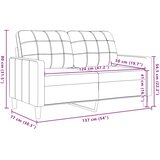  2-dijelni set sofa s jastucima svjetlosivi baršunasti | shoptok.hr