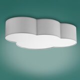  Dečije plafonsko svetlo CLOUD 4xE27/15W/230V sivo | Eponuda.com
